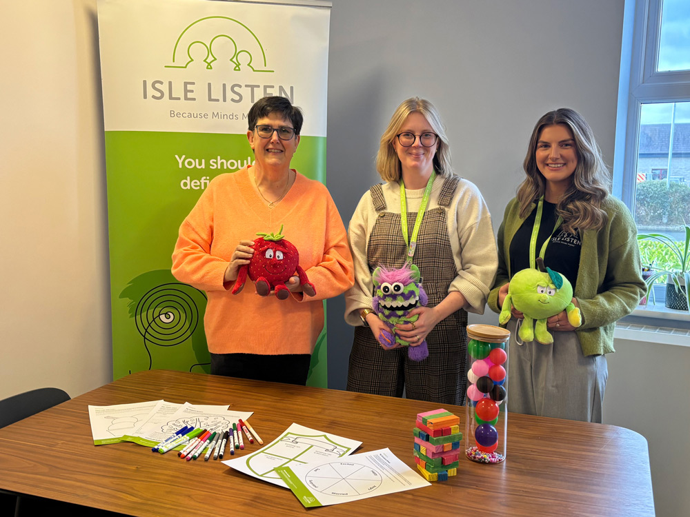 Mental health education supported for next 2 years in 13 primary schools, thanks to generous grant from Manx Lottery Trust